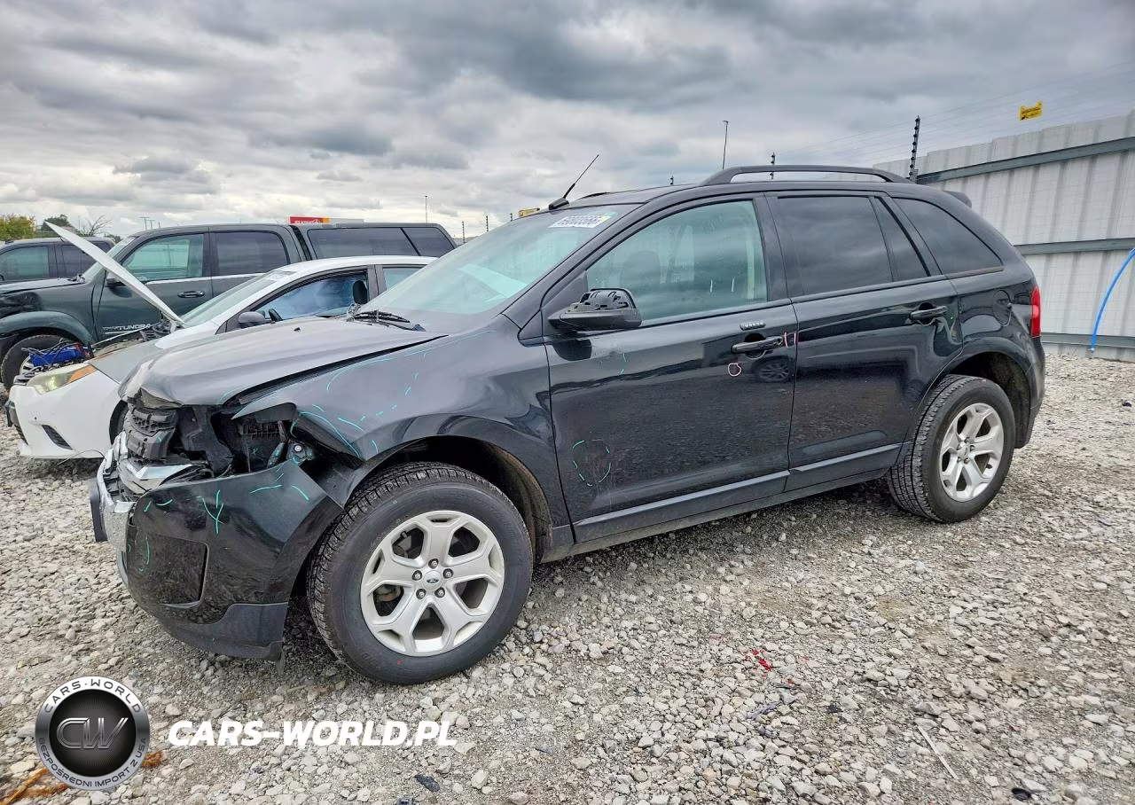 2012 Ford Edge Sel VIN:2FMDK3JC8CBA71760 - 1