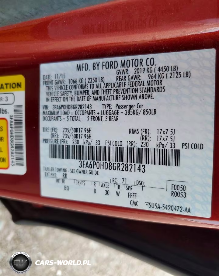2016 Ford Fusion Se VIN:3FA6P0HD8GR282143 - 13