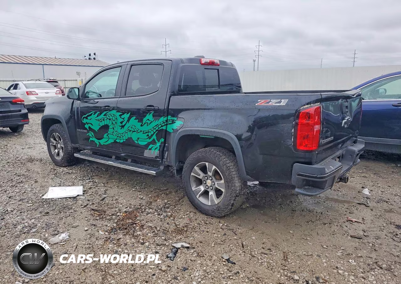 2016 Chevrolet Colorado Z71 VIN:1GCGTDE36G1184140 - 2