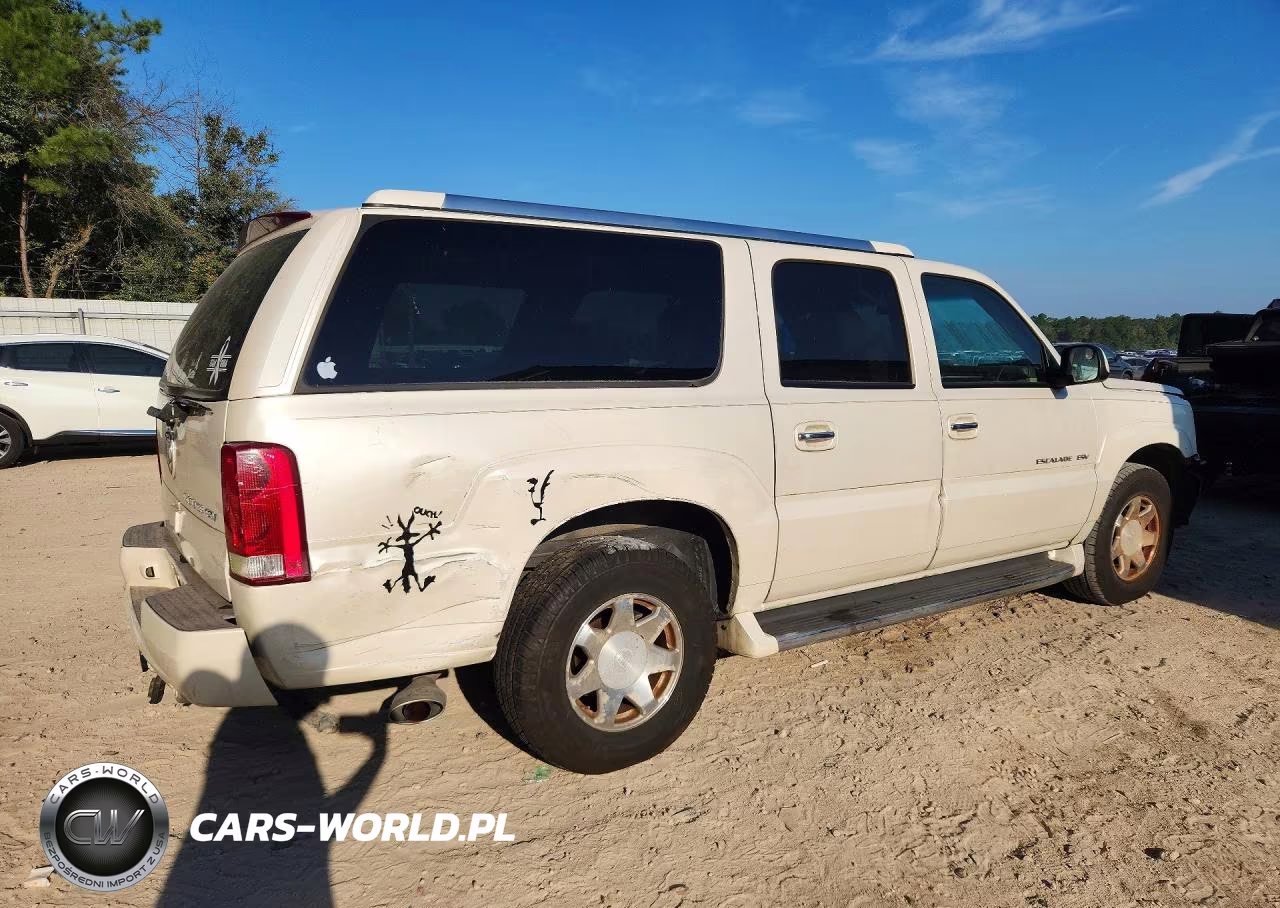 2004 Cadillac Escalade Esv VIN:3GYFK66N34G123622 - 3