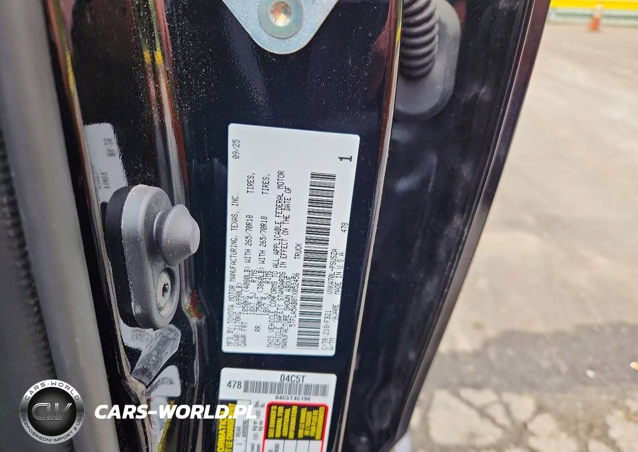 2026 Toyota Tundra Crewmax Sr VIN:5TFLA5AB0TX052456 - 12