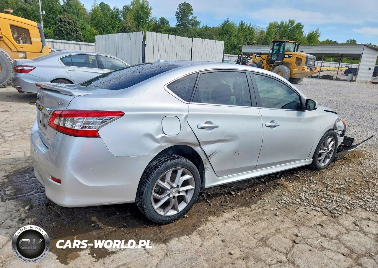 2015 Nissan Sentra Sr VIN:3N1AB7AP9FY377284 - 3