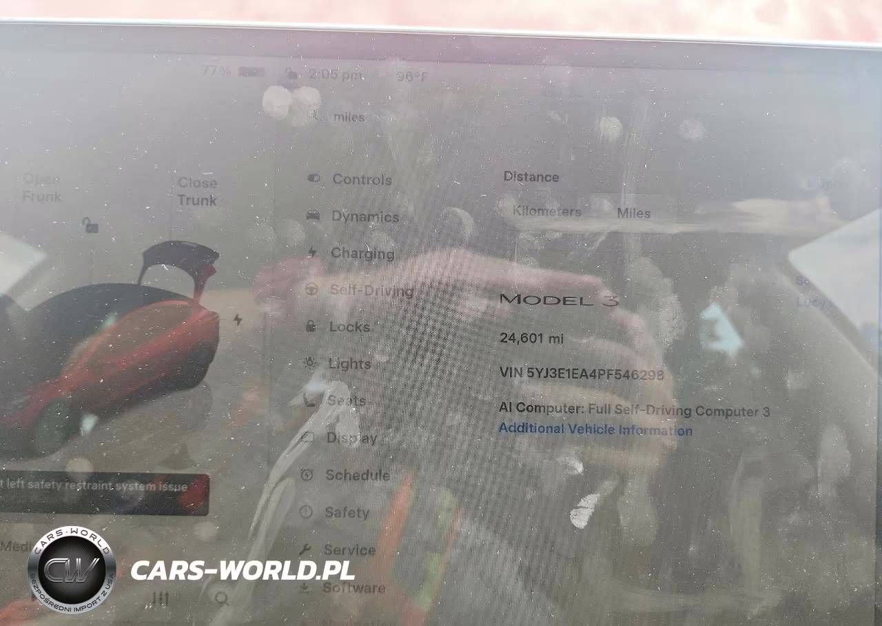 2023 Tesla Model 3 VIN:5YJ3E1EA4PF546298 - 9