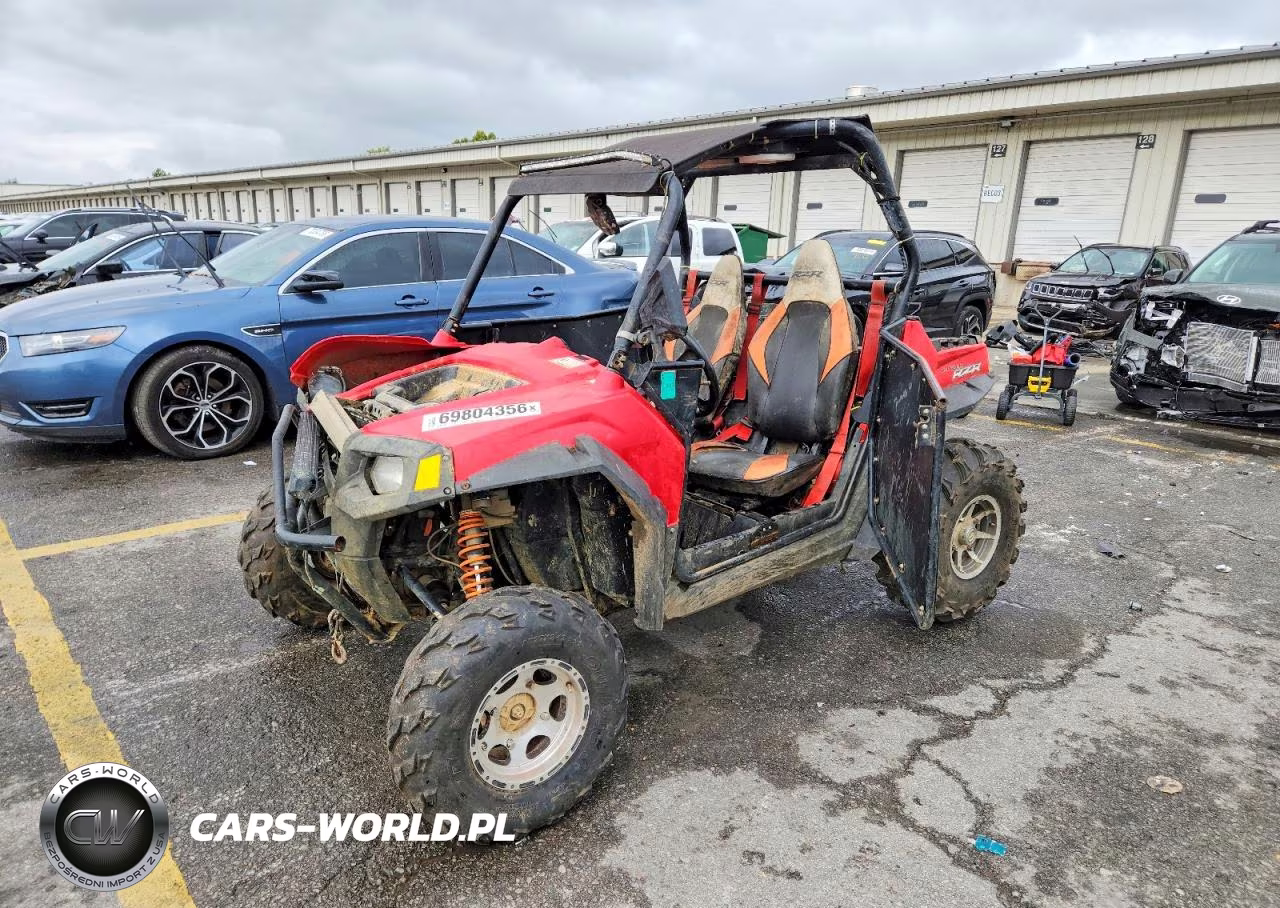 2008 Polaris Ranger Rzr VIN:4XAVH76A38D337412 - 2