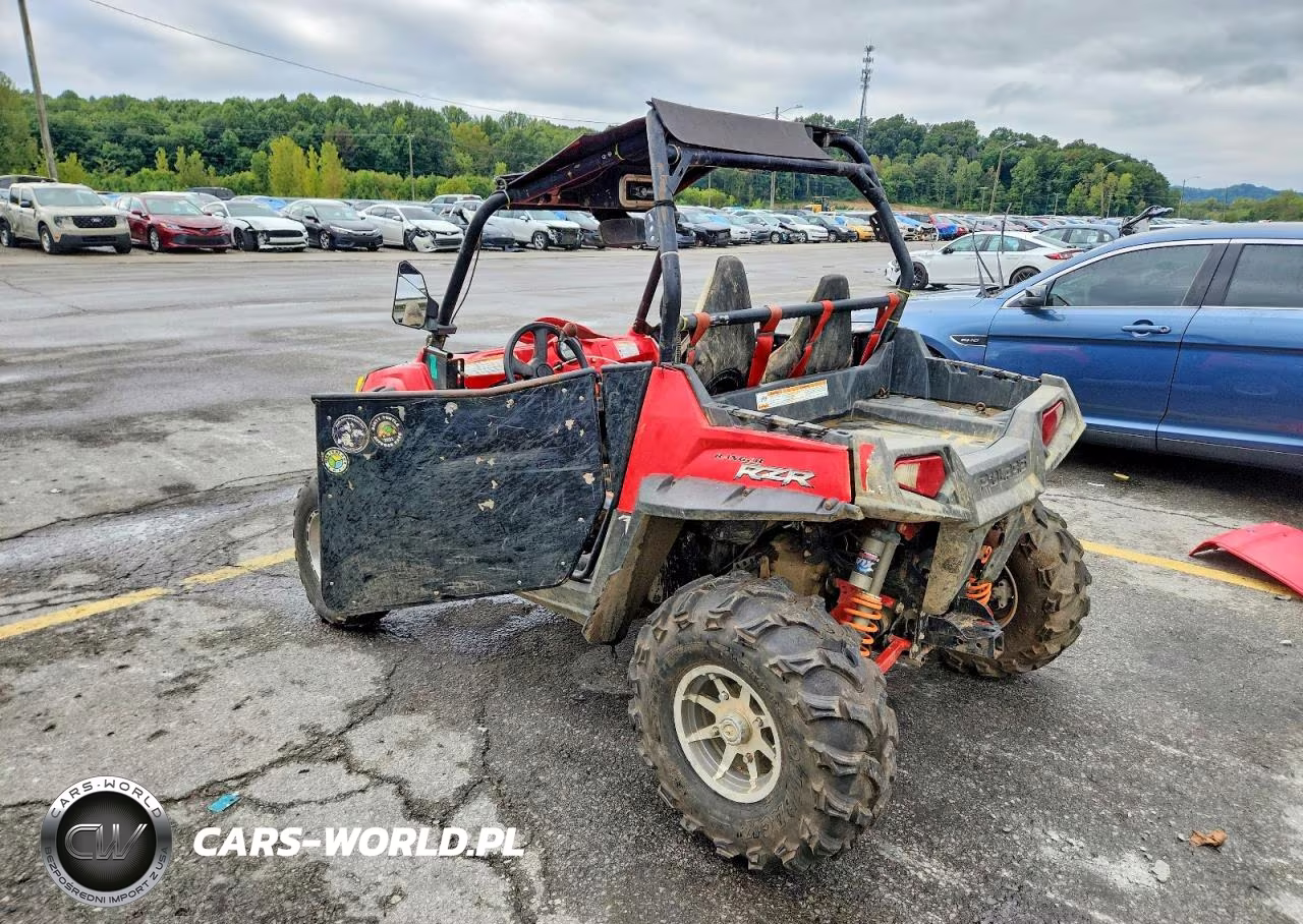 2008 Polaris Ranger Rzr VIN:4XAVH76A38D337412 - 4