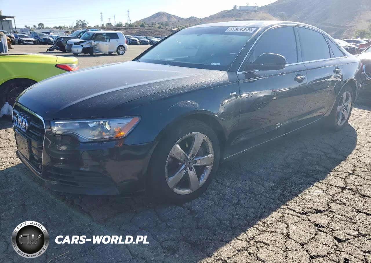 2012 Audi A6 Premium Plus VIN:WAUGGAFC9CN171383 - 1