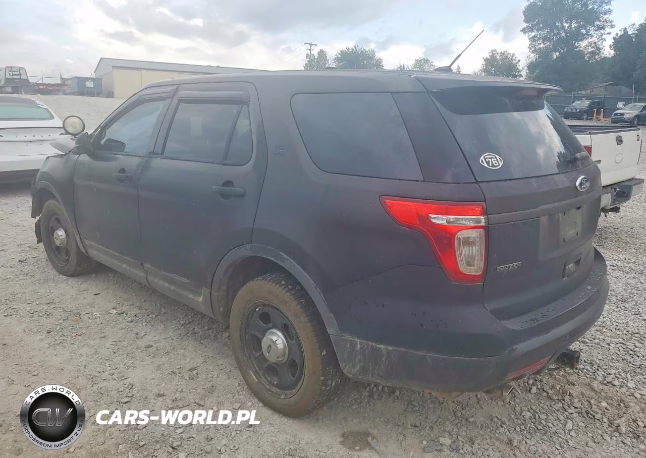 2015 Ford Explorer Police Interceptor VIN:1FM5K8AR2FGB92058 - 2