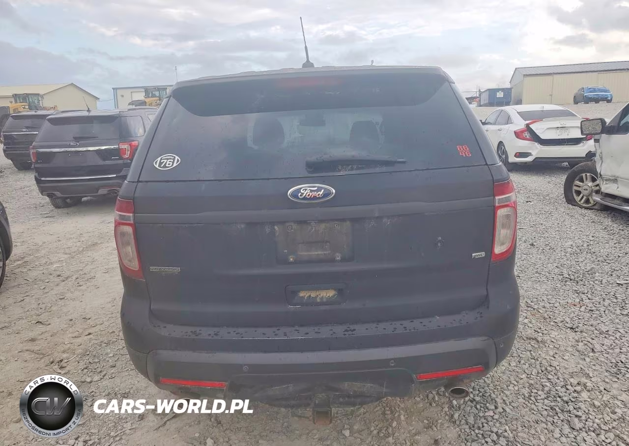 2015 Ford Explorer Police Interceptor VIN:1FM5K8AR2FGB92058 - 6