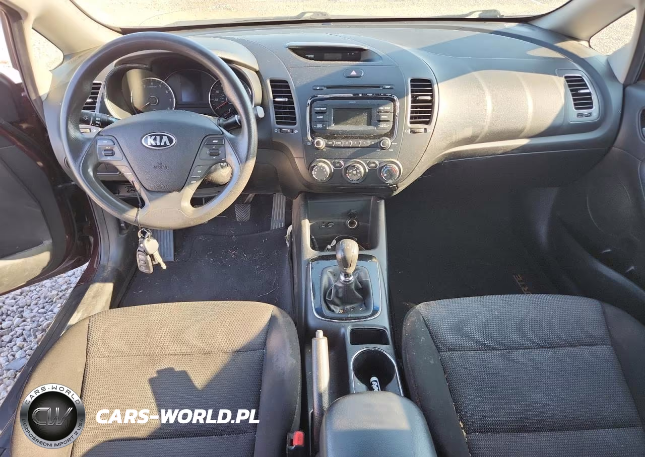 2017 Kia Forte Lx VIN:3KPFK4A70HE046678 - 8