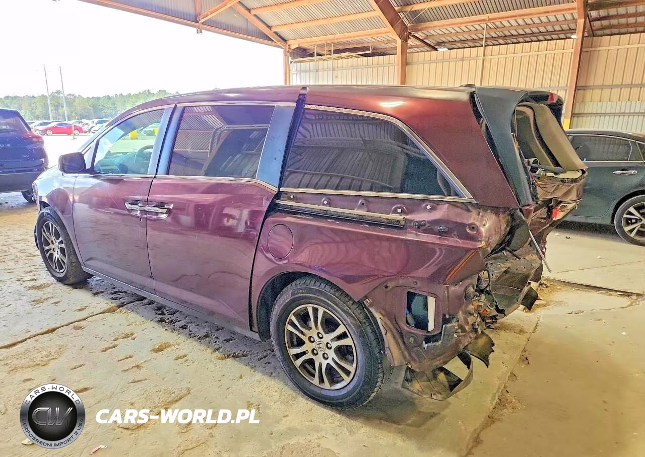 2011 Honda Odyssey Exl VIN:5FNRL5H60BB016580 - 2