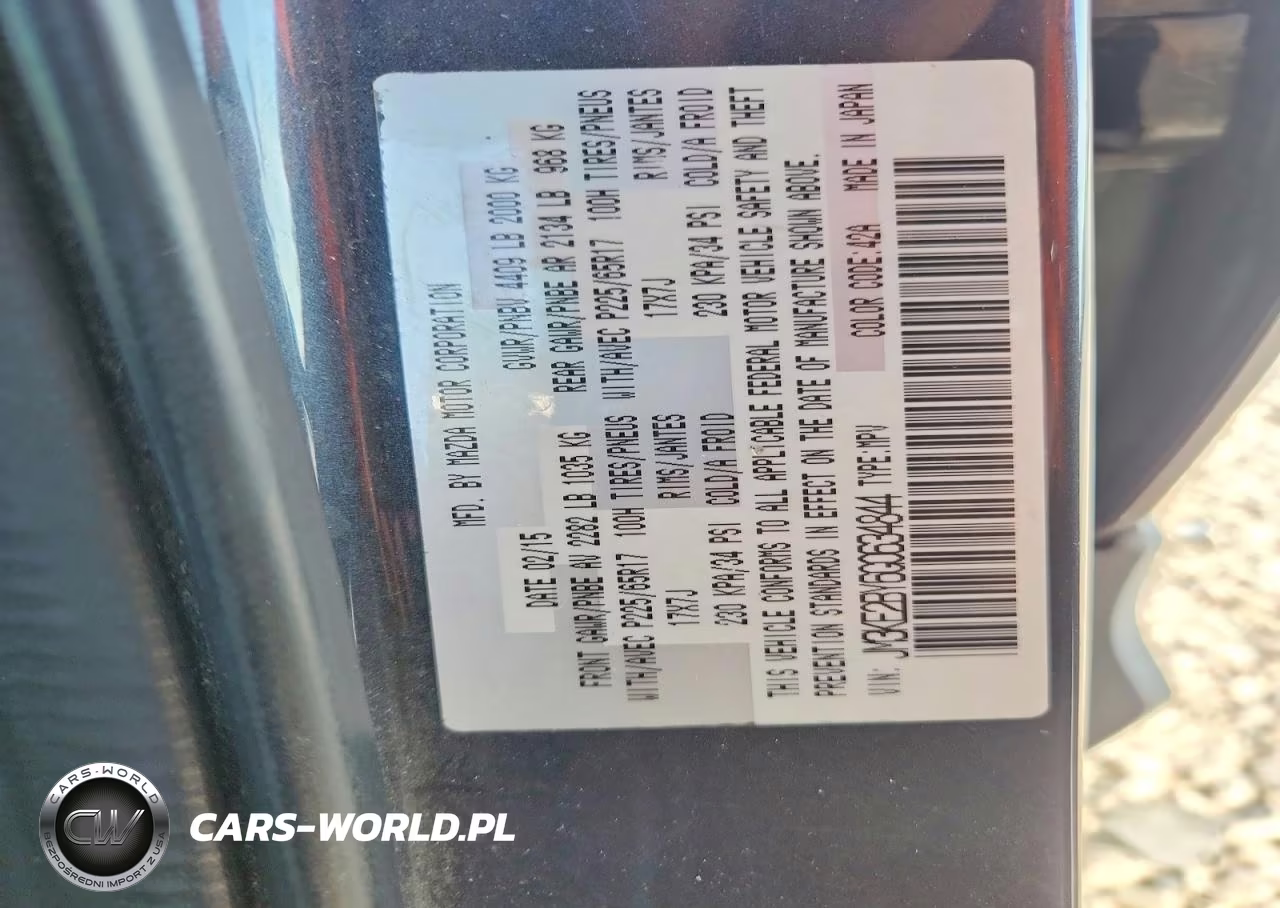 2016 Mazda Cx-5 Sport VIN:JM3KE2BY6G0634844 - 13