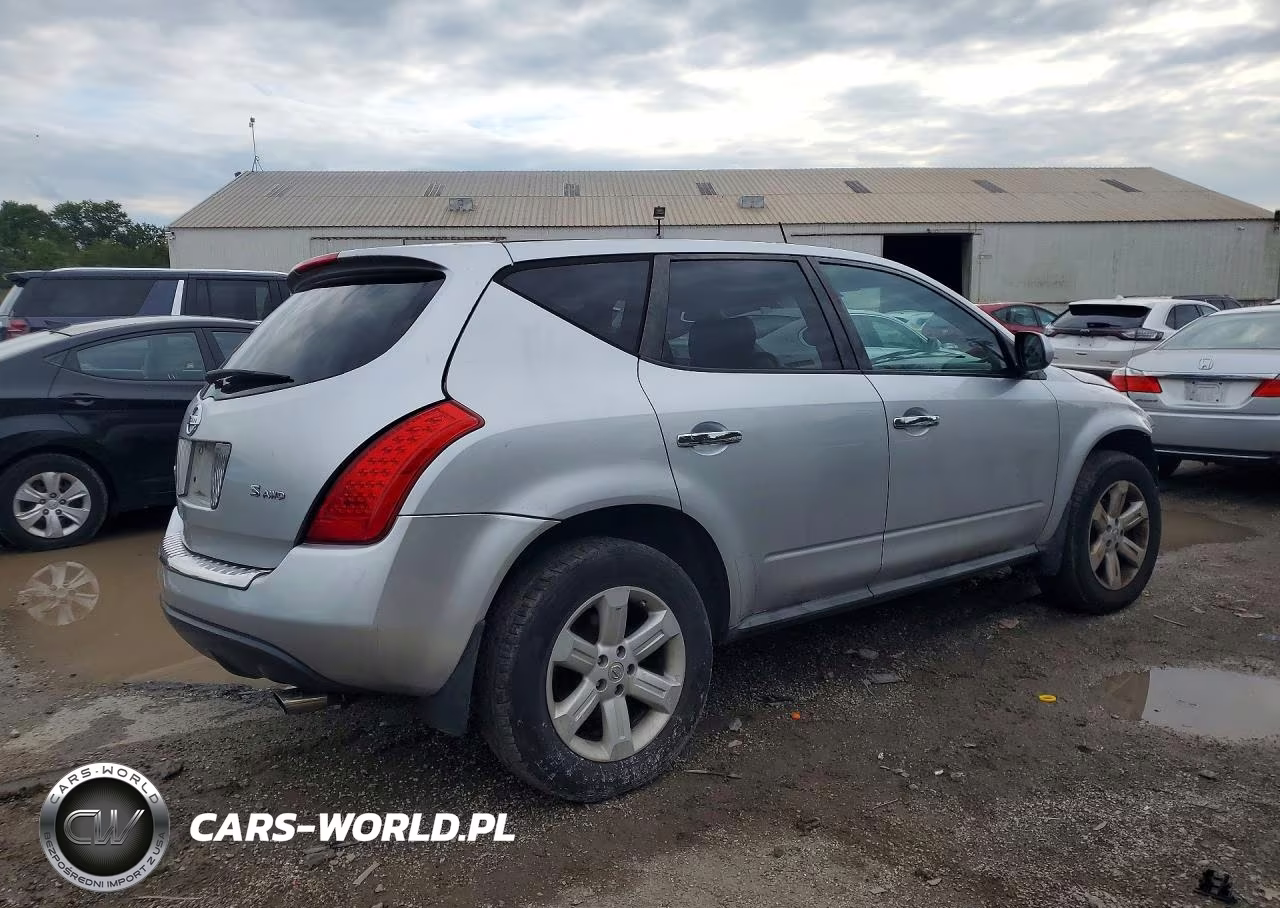 2007 Nissan Murano S VIN:JN8AZ08W97W613443 - 3