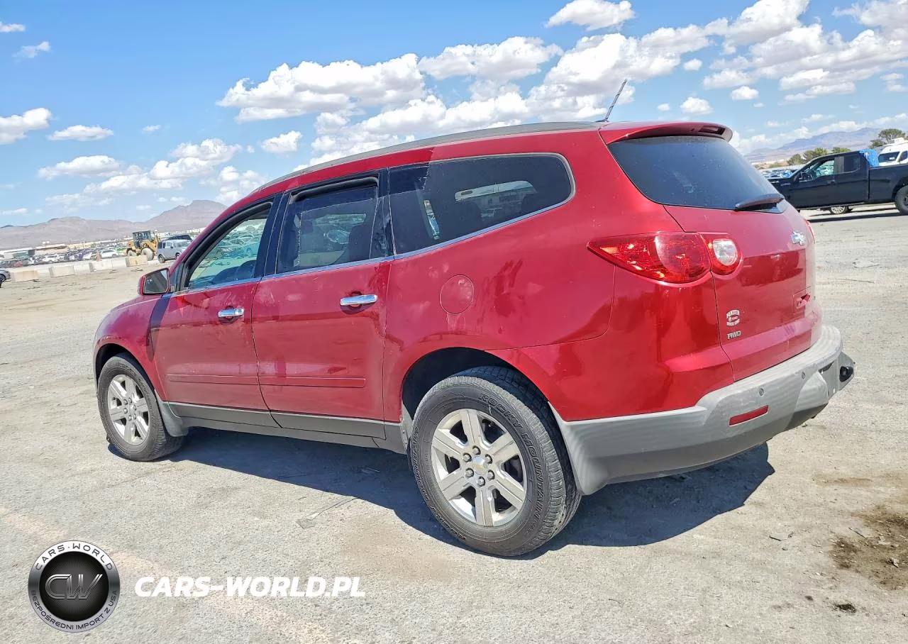 2012 Chevrolet Traverse Lt VIN:1GNKVJED6CJ399577 - 2