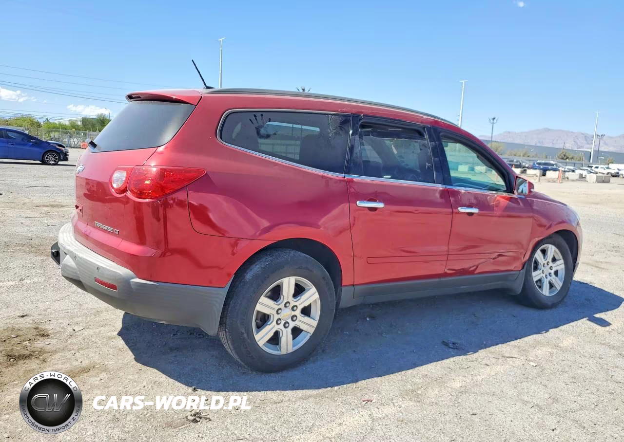 2012 Chevrolet Traverse Lt VIN:1GNKVJED6CJ399577 - 3