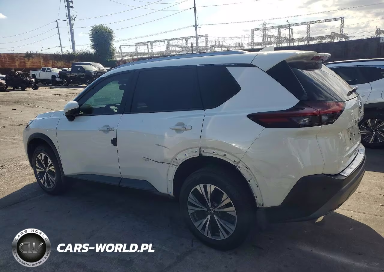 2021 Nissan Rogue Sv VIN:JN8AT3BB6MW231732 - 2