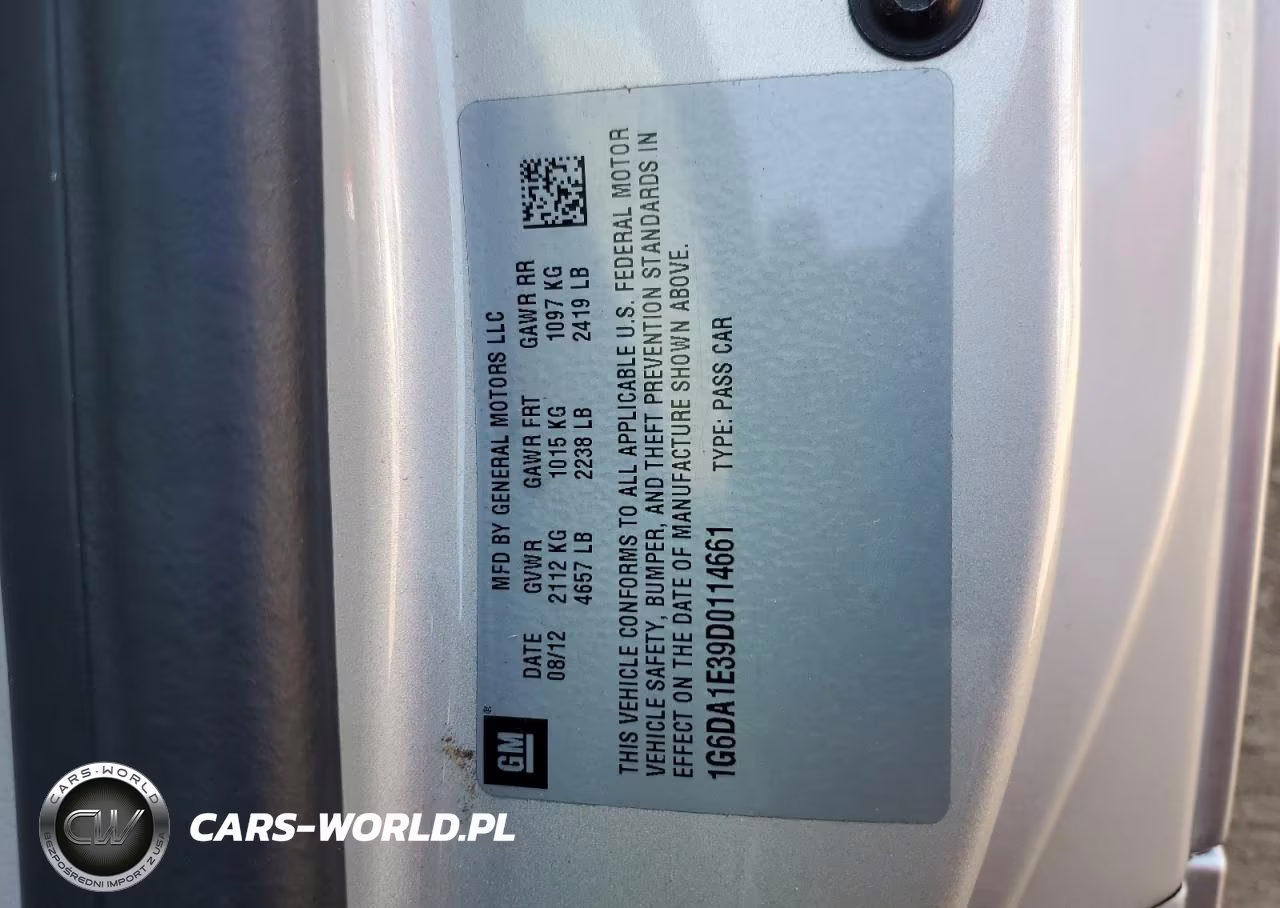 2013 Cadillac Cts VIN:1G6DA1E39D0114661 - 12