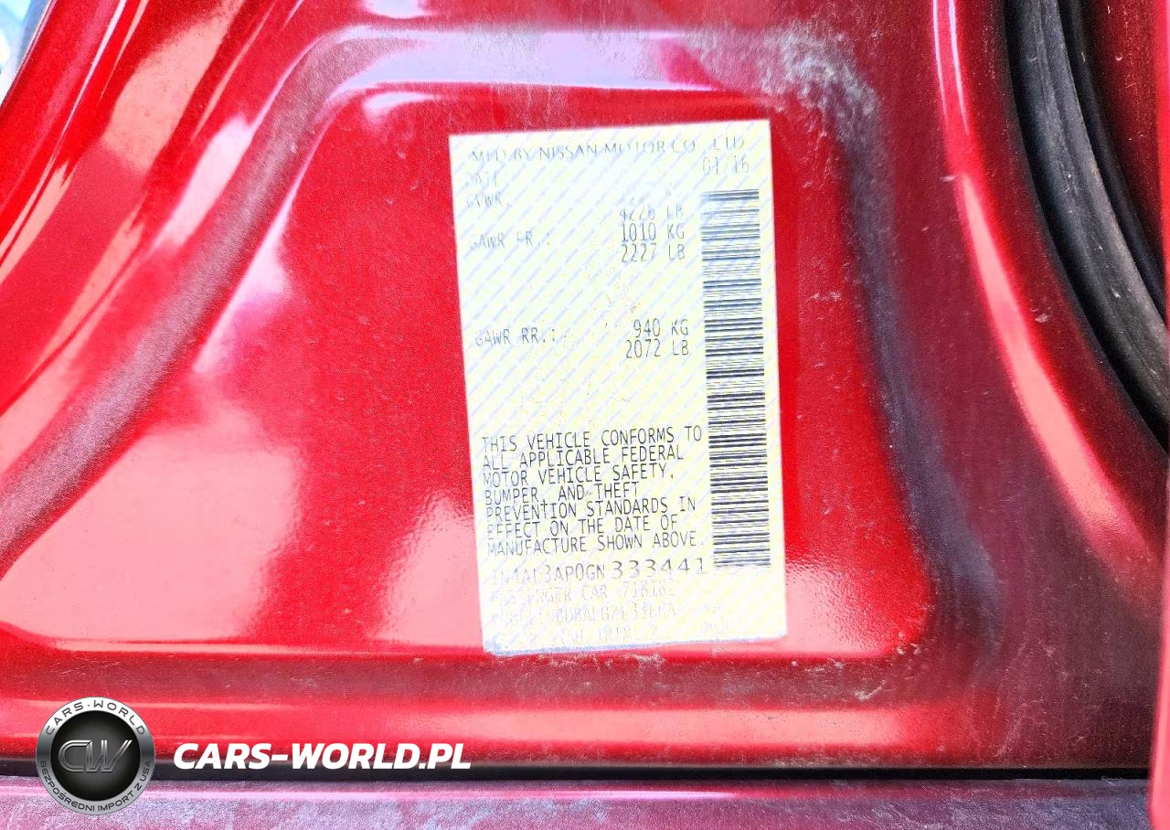 2016 Nissan Altima 2.5 Sr VIN:1N4AL3AP0GN333441 - 12