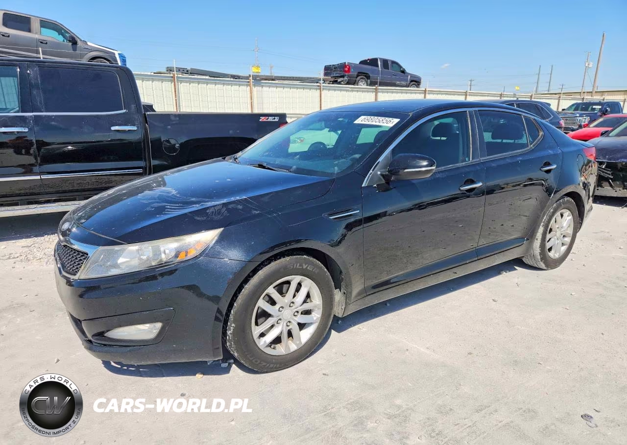 2013 Kia Optima Lx VIN:5XXGM4A72DG197909 - 1