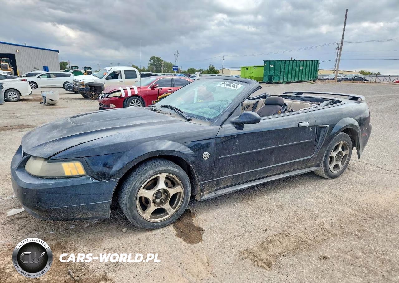 2004 Ford Mustang Convertible VIN:1FAFP44634F154805 - 1