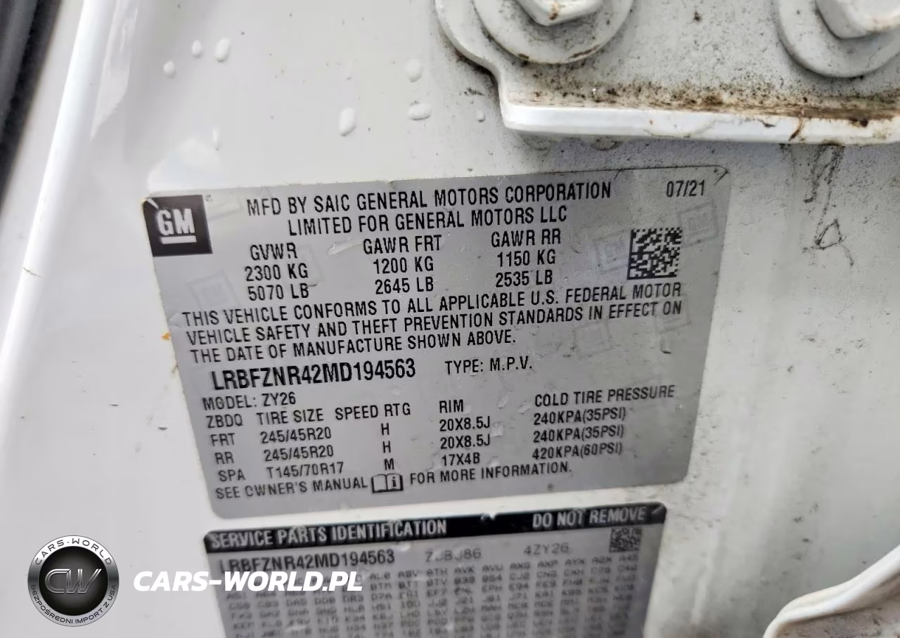 2021 Buick Envision Essence VIN:LRBFZNR42MD194563 - 13