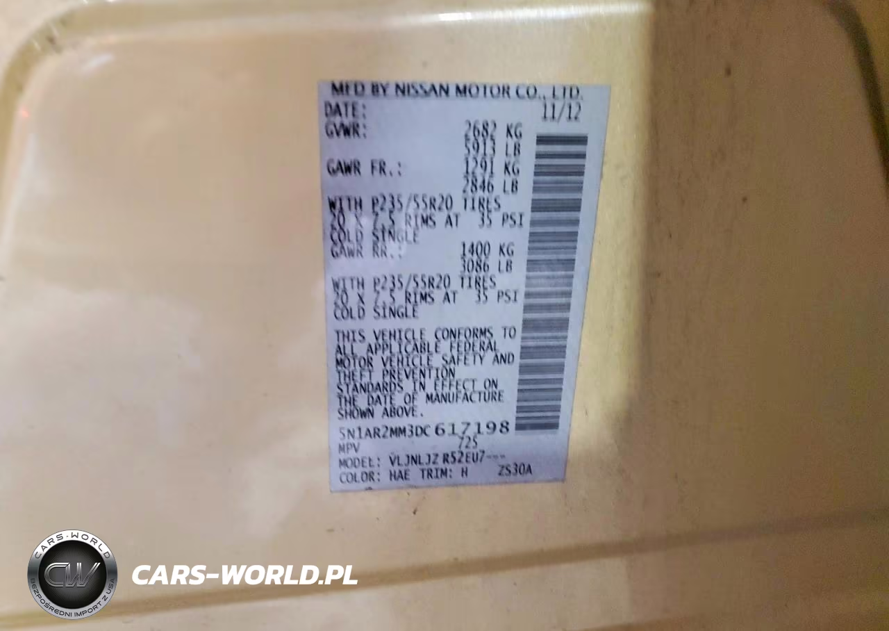 2013 Nissan Pathfinder S VIN:5N1AR2MM3DC617198 - 12