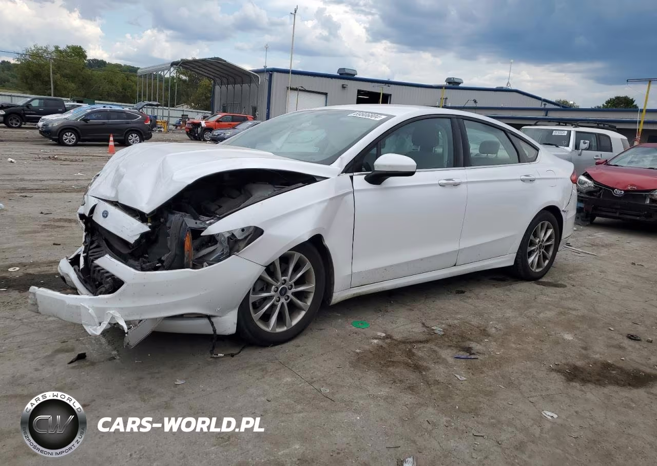 2017 Ford Fusion Se VIN:3FA6P0H79HR145997 - 1