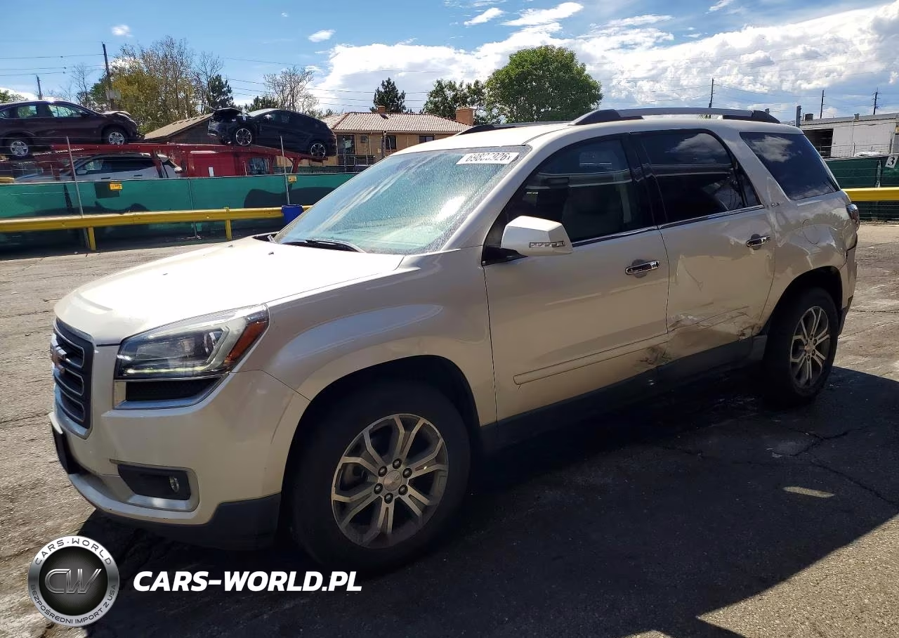 2014 GMC Acadia Slt-1 VIN:1GKKVRKD3EJ306923 - 1