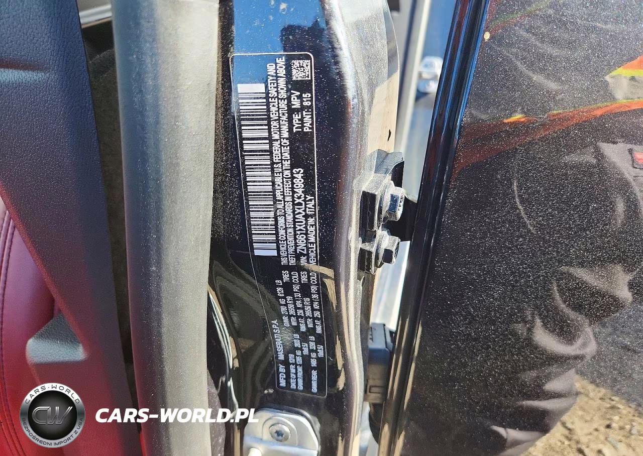 2020 Maserati Levante VIN:ZN661XUAXLX349843 - 12