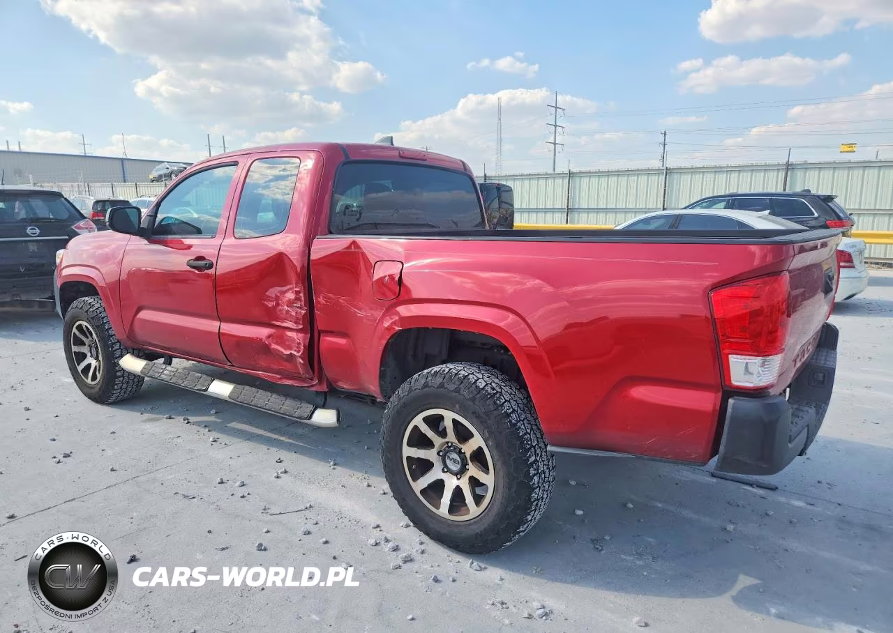 2017 Toyota Tacoma Sr VIN:5TFRX5GN3HX080348 - 2