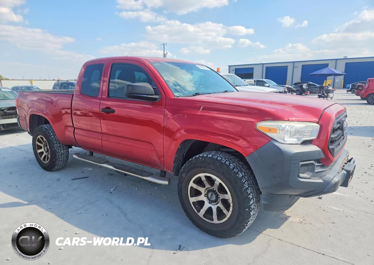 2017 Toyota Tacoma Sr VIN:5TFRX5GN3HX080348 - 4