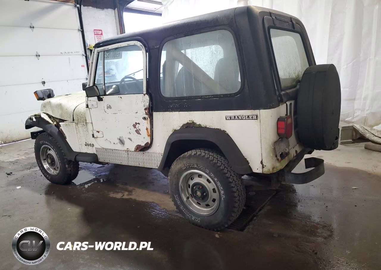 1989 Jeep Wrangler - Yj VIN:2J4FY19E1KJ169856 - 2