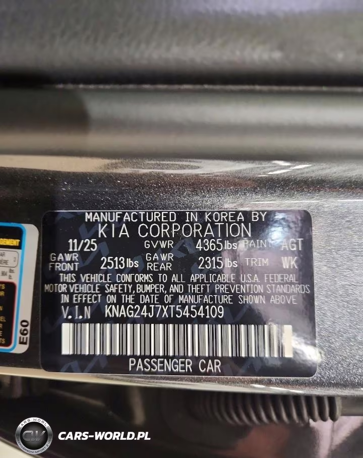 2026 Kia K5 Lxs VIN:KNAG24J7XT5454109 - 12