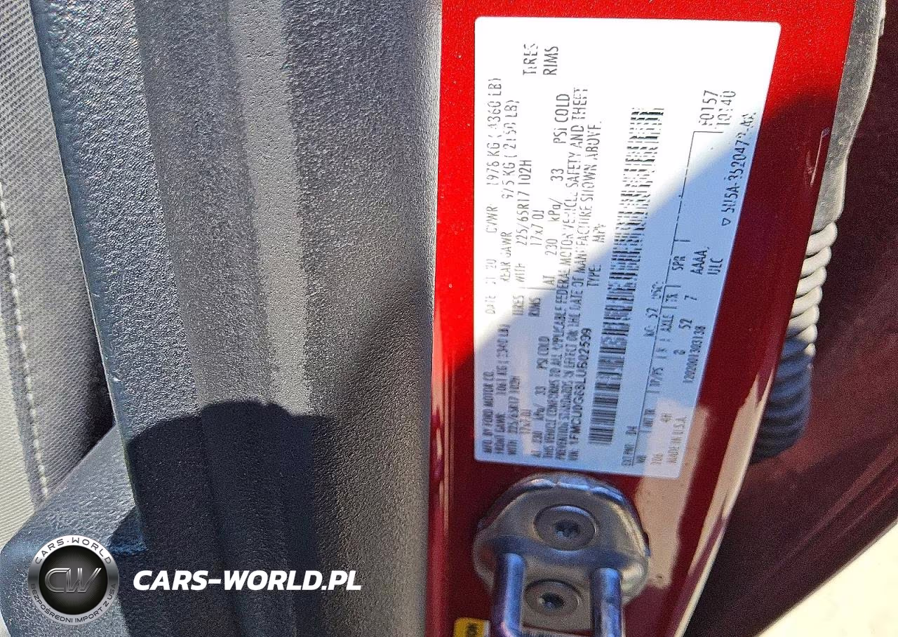 2020 Ford Escape Se VIN:1FMCU0G68LUB02599 - 13