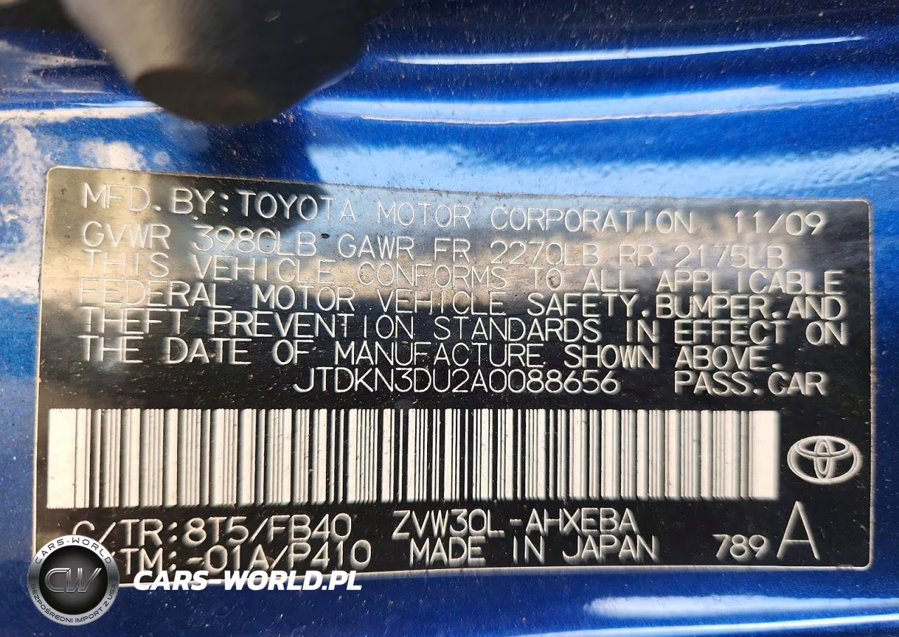 2010 Toyota Prius Iii VIN:JTDKN3DU2A0088656 - 12