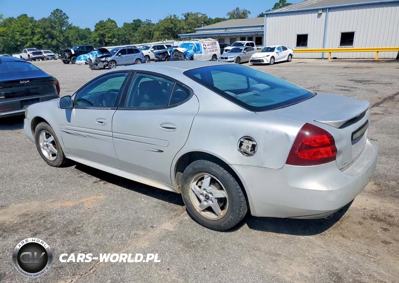 2004 Pontiac Grand Prix Gt VIN:2G2WP522941296314 - 2