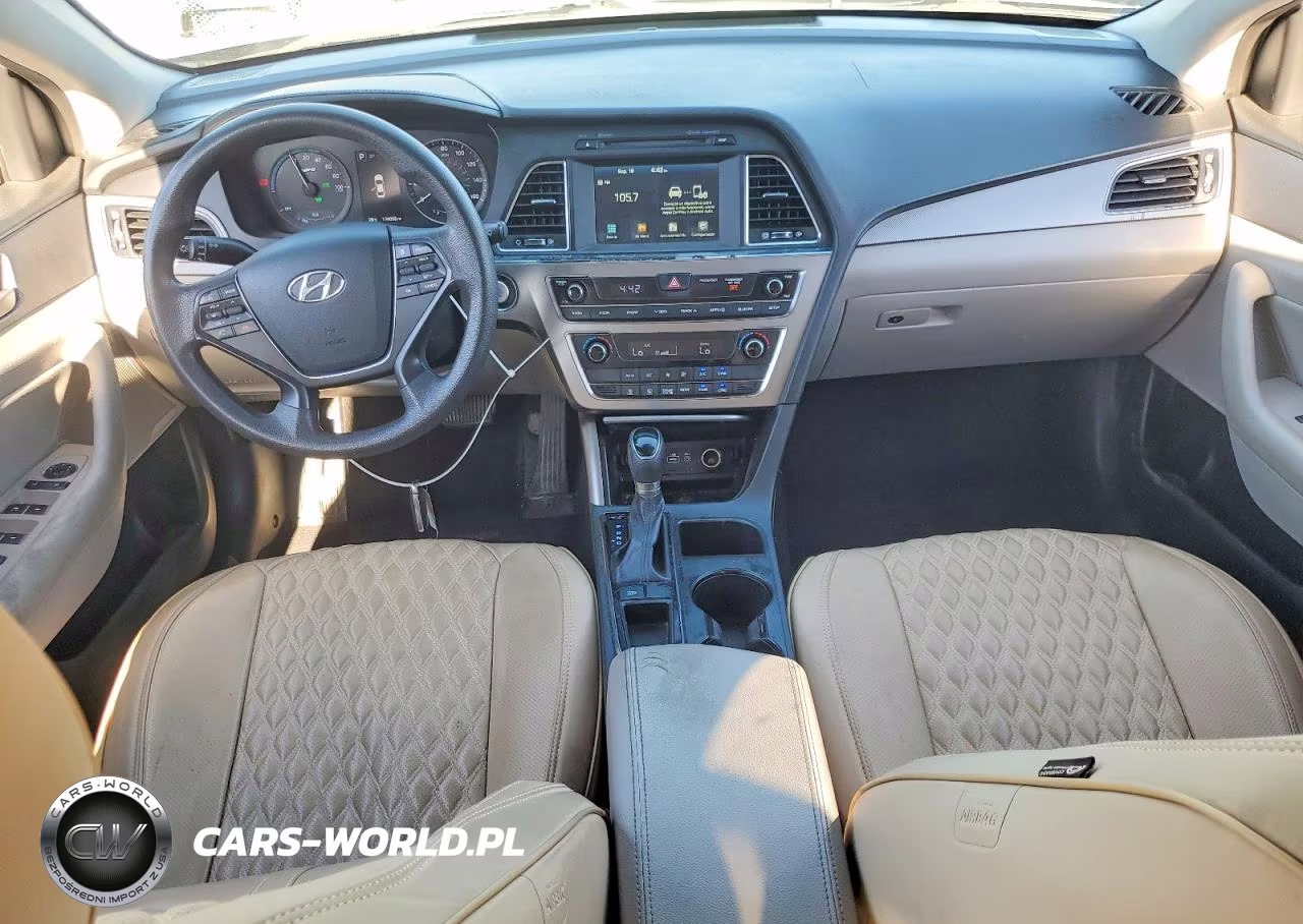 2017 Hyundai Sonata Hybrid Se VIN:KMHE24L17HA059589 - 8