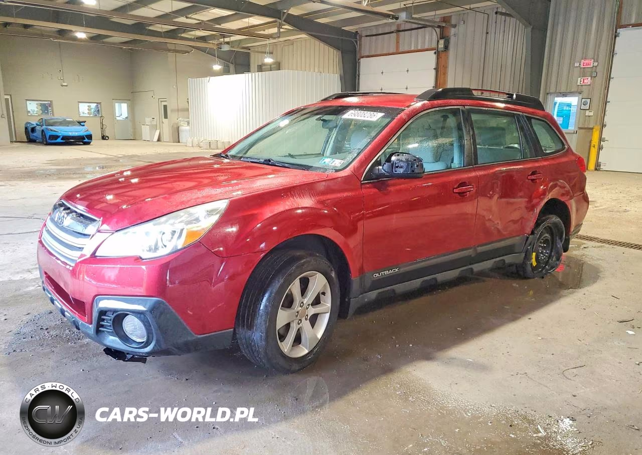 2014 Subaru Outback 2.5I VIN:4S4BRCACXE3309694 - 1