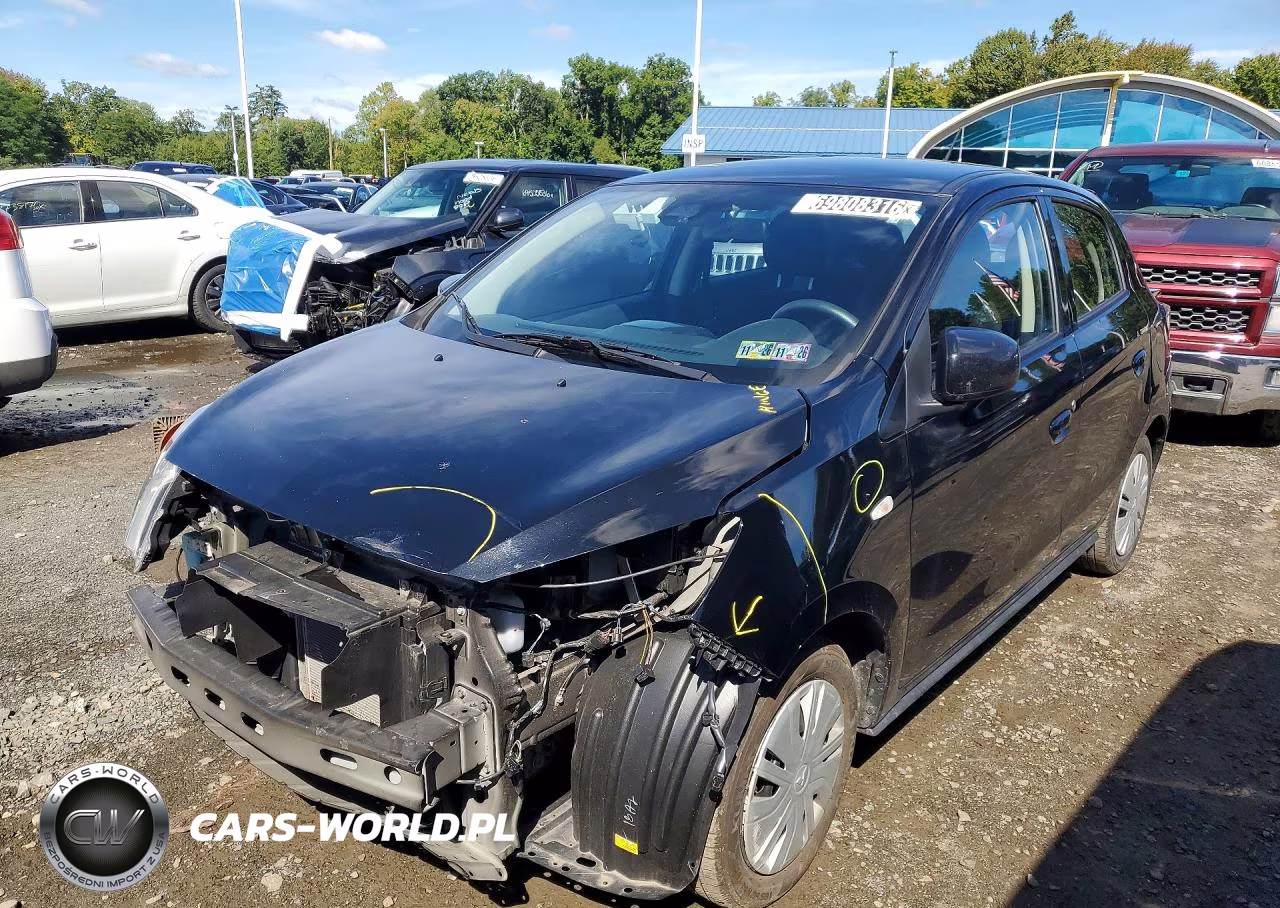 2024 Mitsubishi Mirage Es VIN:ML32AUHJ9RH019772 - 1