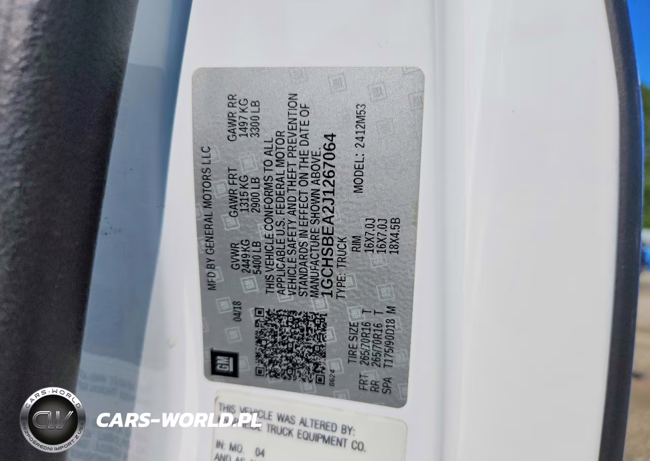 2018 Chevrolet Colorado VIN:1GCHSBEA2J1267064 - 12