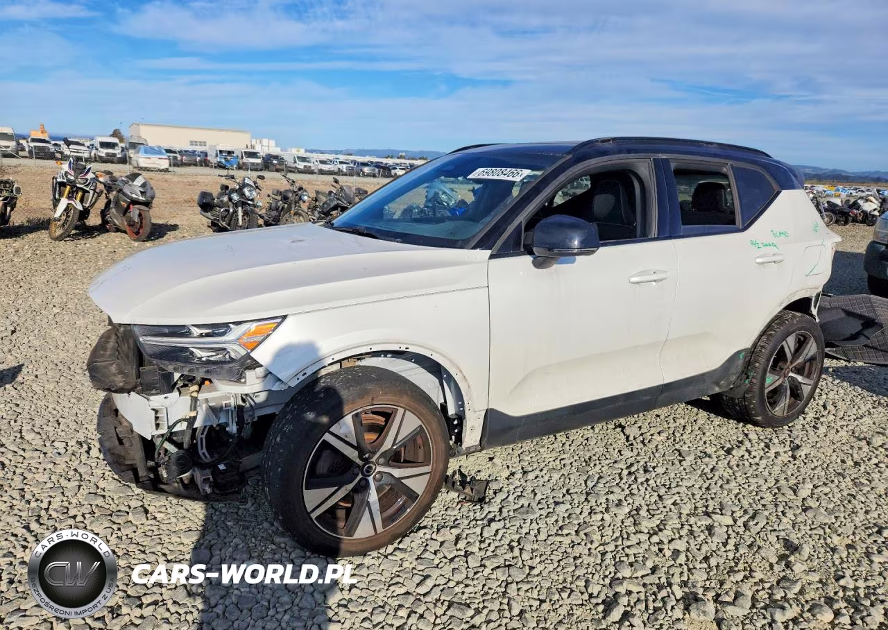 2021 Volvo Xc40 Recharge VIN:YV4ED3UR2M2573817 - 1