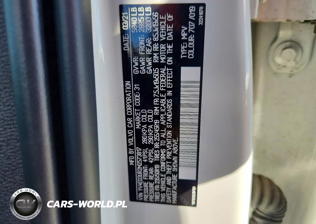 2021 Volvo Xc40 Recharge VIN:YV4ED3UR2M2573817 - 14