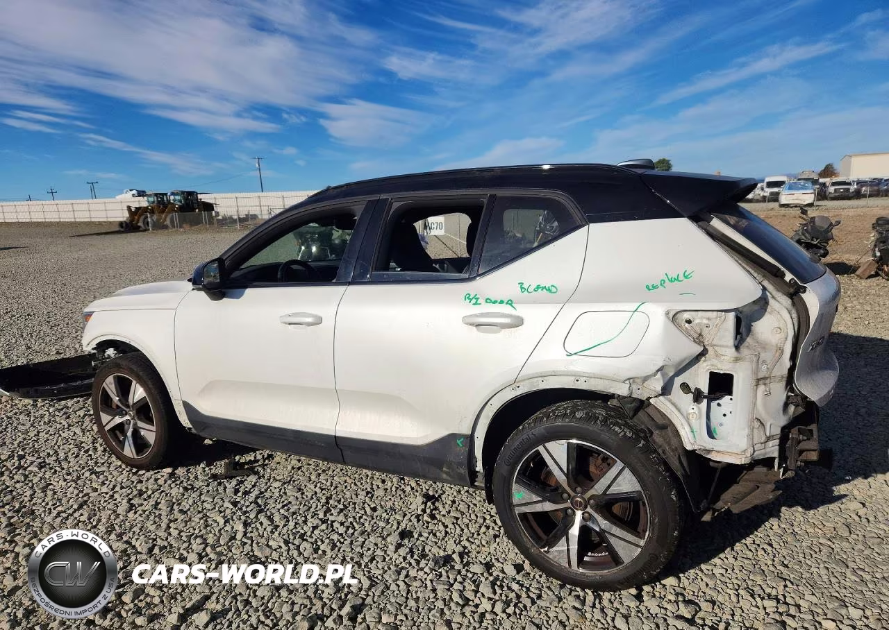 2021 Volvo Xc40 Recharge VIN:YV4ED3UR2M2573817 - 2