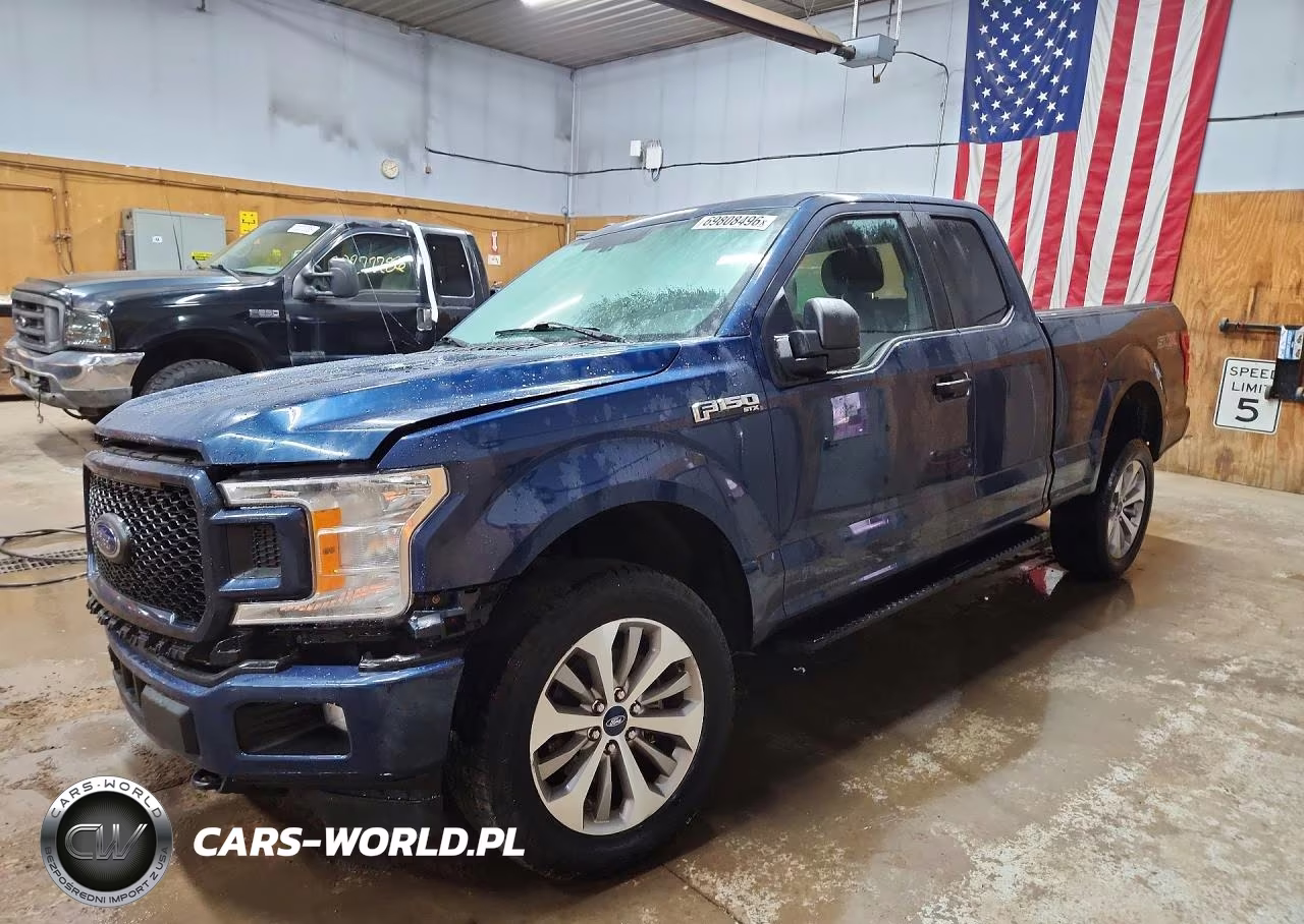 2018 Ford F150 Super Cab VIN:1FTEX1EP5JFE76501 - 1