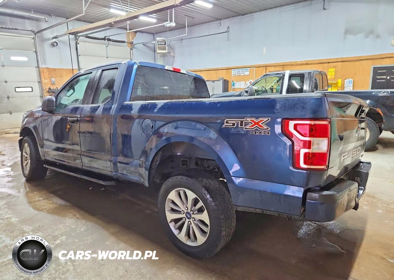 2018 Ford F150 Super Cab VIN:1FTEX1EP5JFE76501 - 2