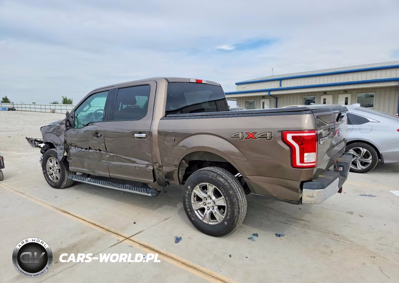 2016 Ford F150 Supercrew VIN:1FTEW1EF6GKE41248 - 2