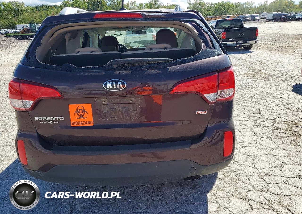 2015 Kia Sorento Lx VIN:5XYKT4A73FG586215 - 6