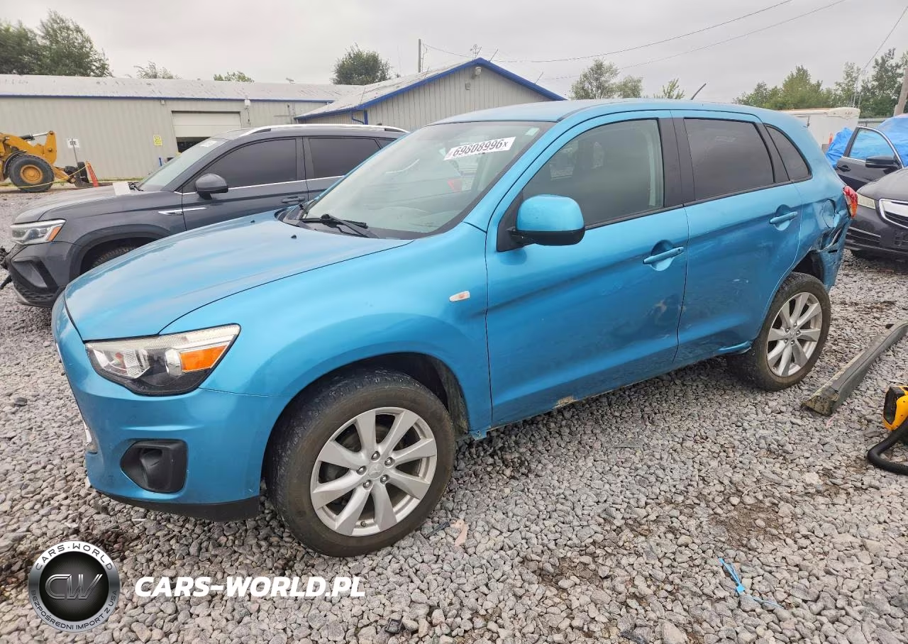 2014 Mitsubishi Outlander Sport Es VIN:4A4AR3AU9EE030260 - 1