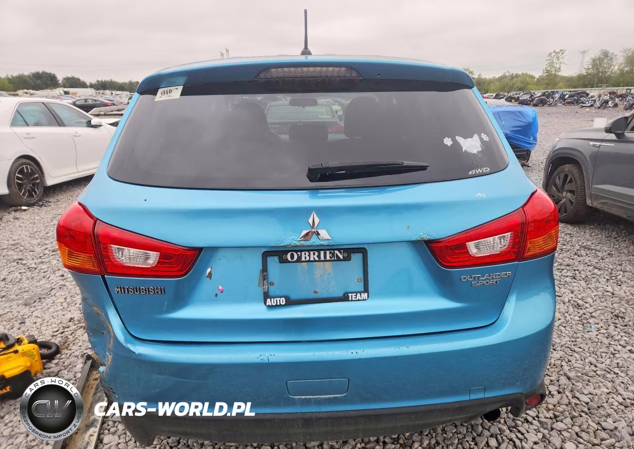 2014 Mitsubishi Outlander Sport Es VIN:4A4AR3AU9EE030260 - 6