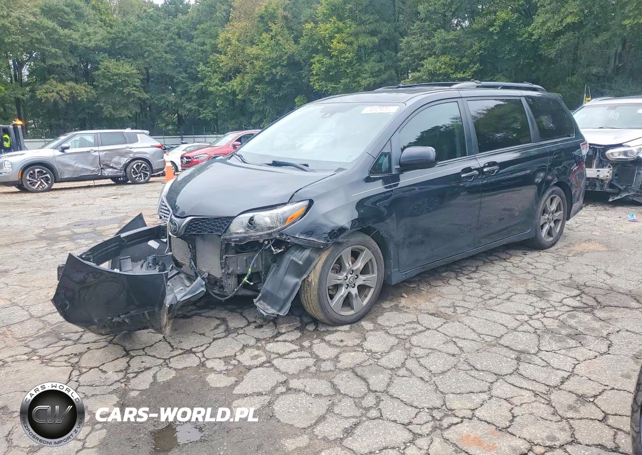 2020 Toyota Sienna Se 8-Passenger VIN:5TDXZ3DC5LS042174 - 1