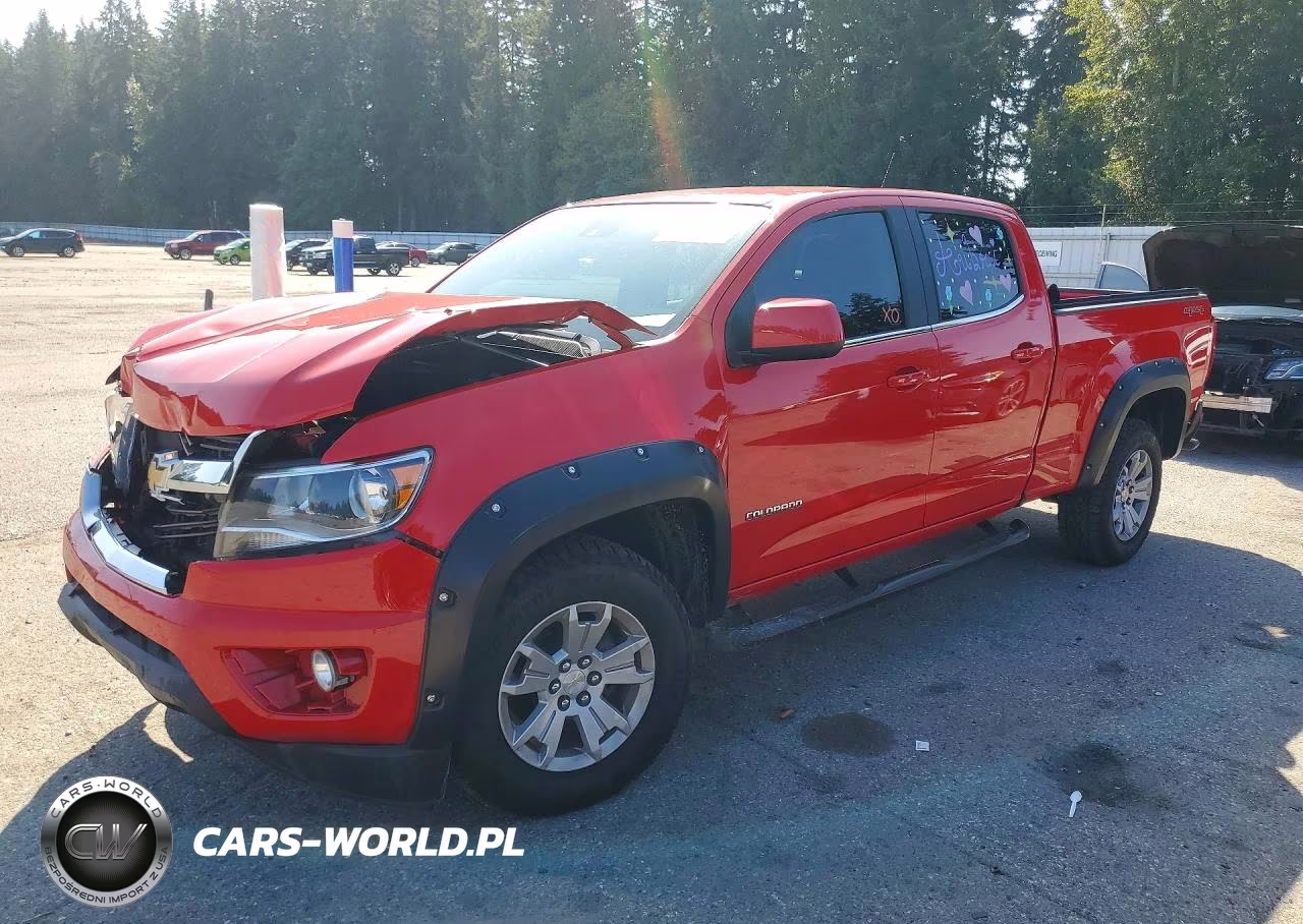 2016 Chevrolet Colorado Lt VIN:1GCGTCE32G1344332 - 1